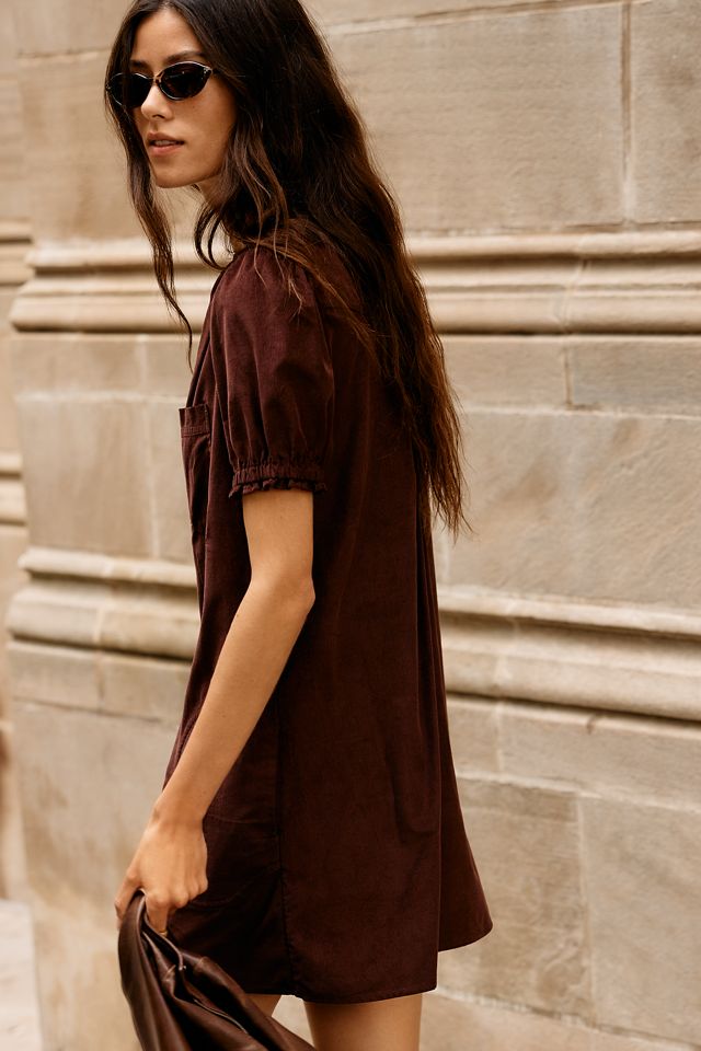 Pilcro Aly 100% Cotton Corduroy Mini Shirtdress #2