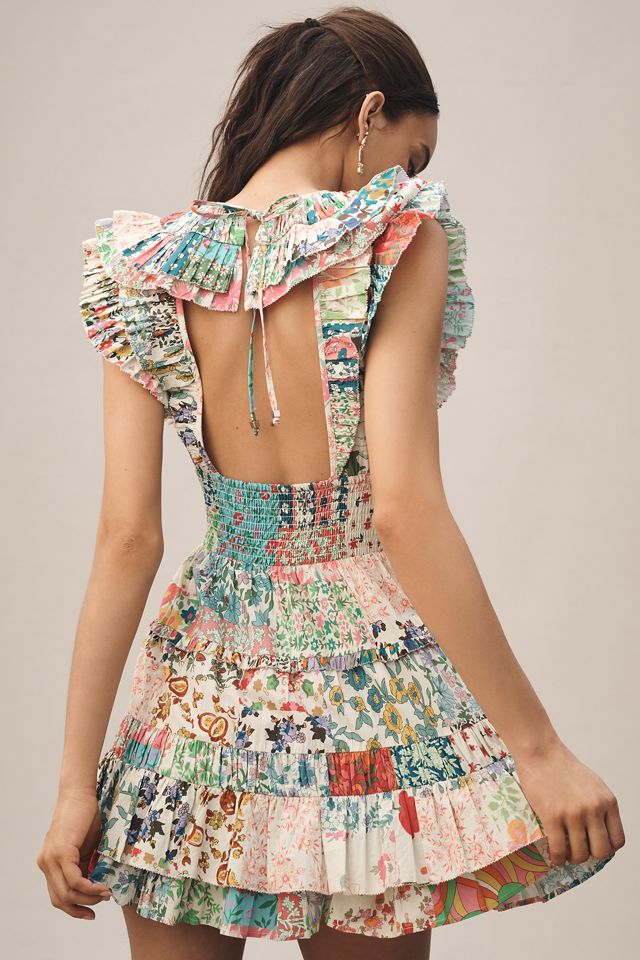 Love The Label Maribel Tiered Ruffle Mini Dress #1