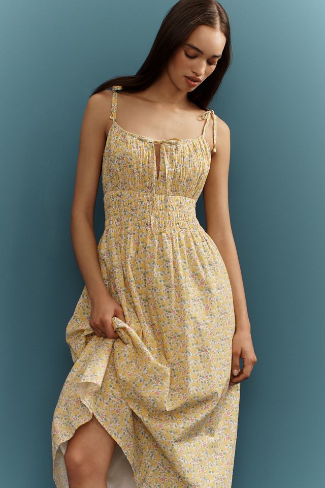 Anthropologie★Love The Label x Liberty London Maxi Dress Love The Label x Liberty London Smocked Midi Dress