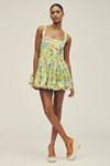 Love The Label Berkeley Sleeveless Square-Neck Bubble Mini Dress