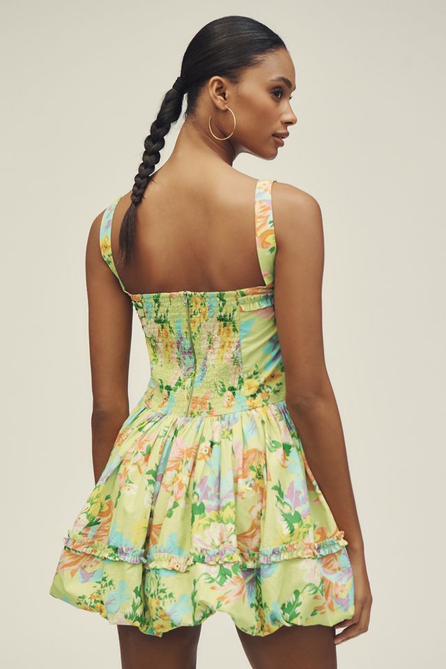 Love The Label Berkeley Sleeveless Square-Neck Bubble Mini Dress #2
