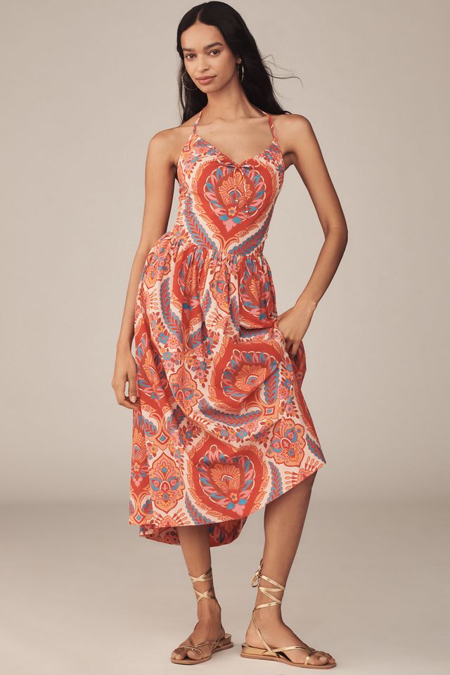 Love The Label Rita Halter A-Line Midi Dress #2