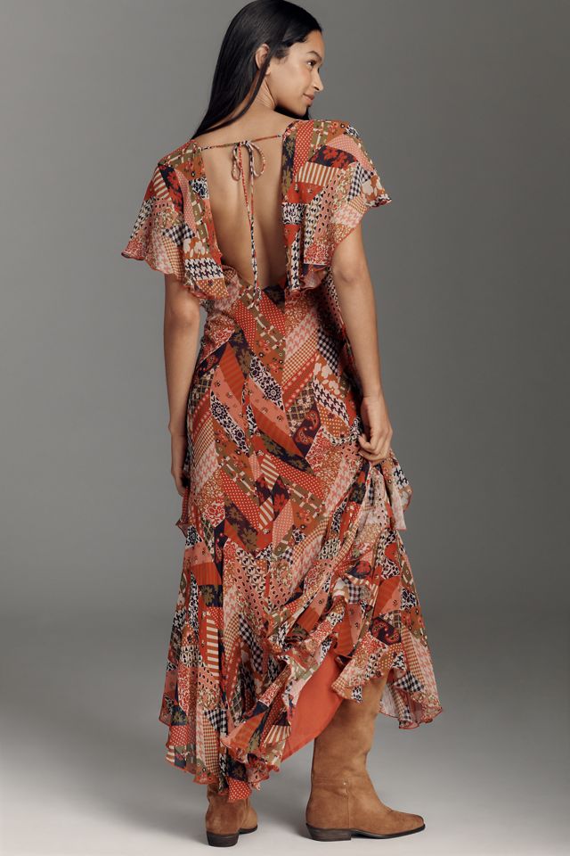 Love The Label Belinda Asymmetric Ruffle Dress #1