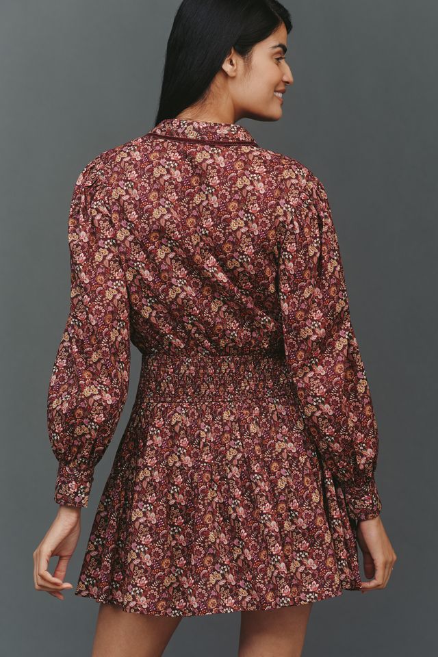 Love The Label Nelly Long-Sleeve Cotton Mini Dress #1
