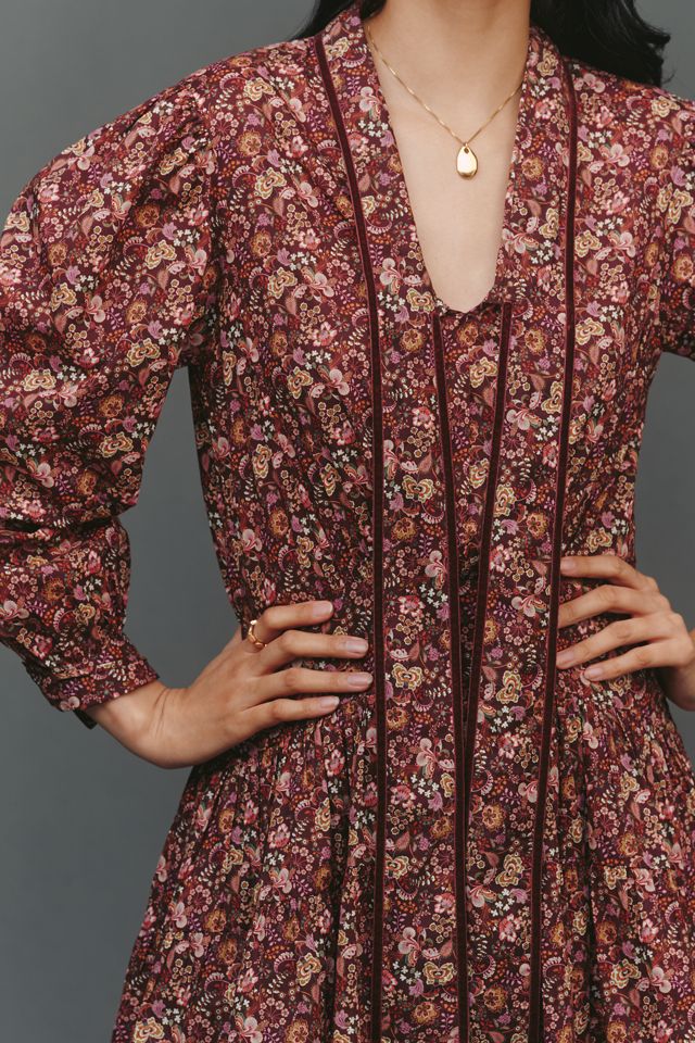 Love The Label Nelly Long-Sleeve Cotton Mini Dress #2