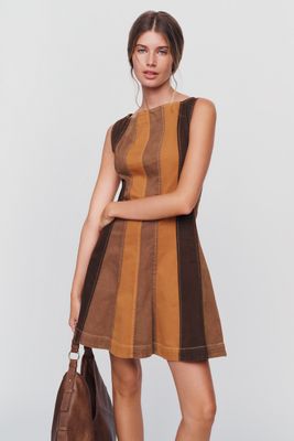 Love The Label Brinnie 100% Cotton Denim Mini Dress