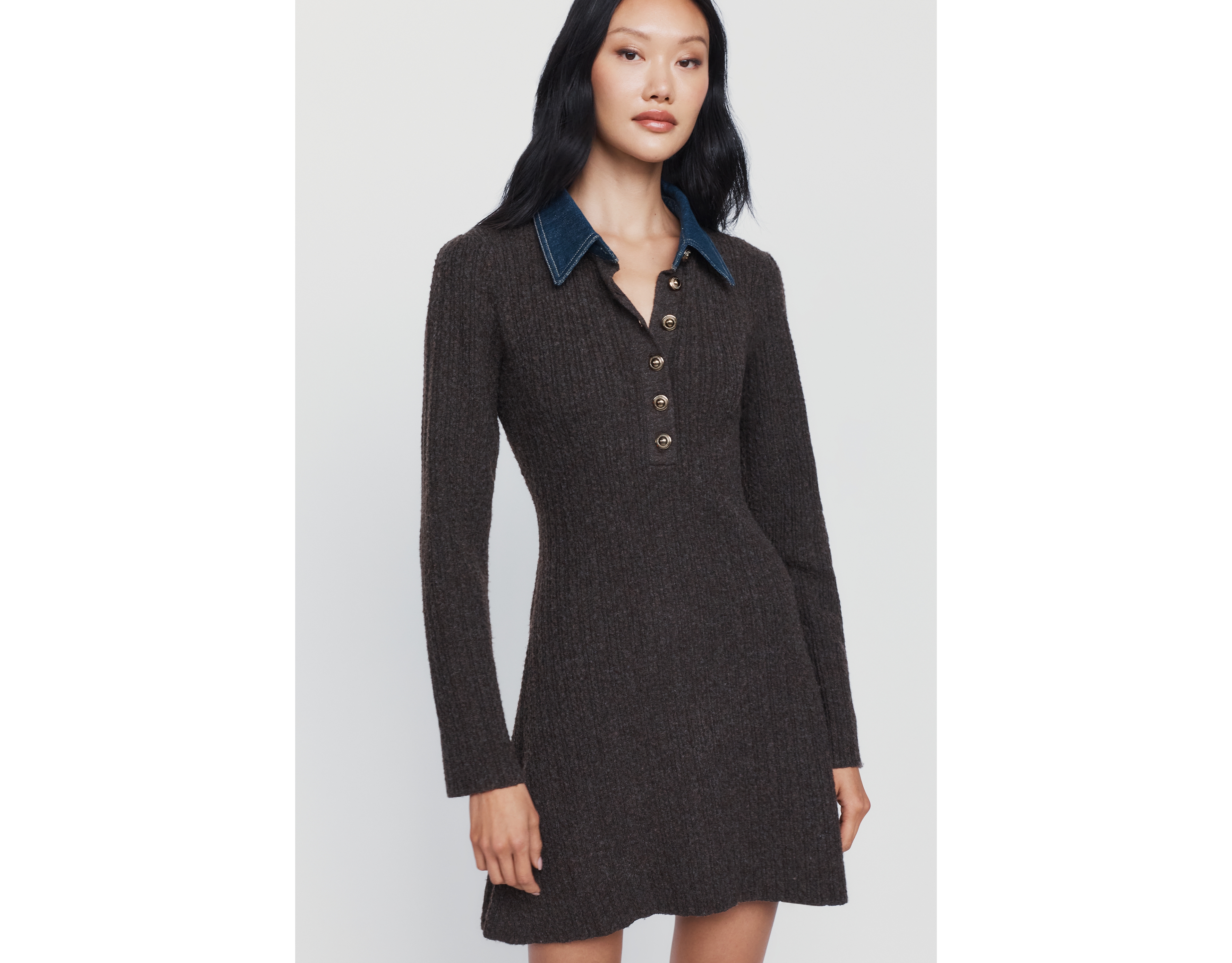 Love The Label Faye Sweater Mini Dress