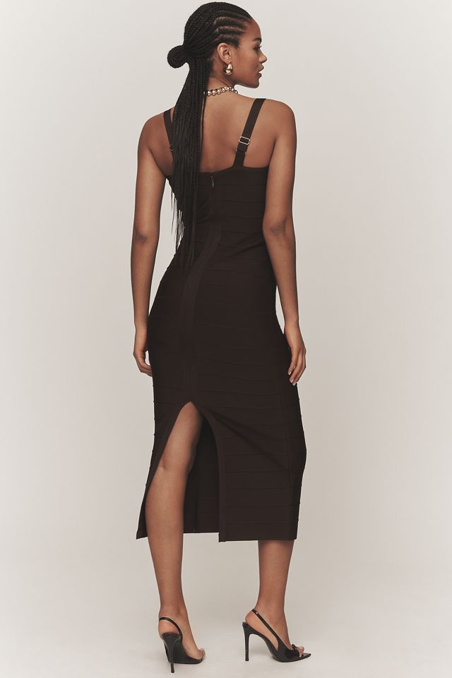 Siempre x Anthropologie Sweetheart Bandage Maxi Dress #2