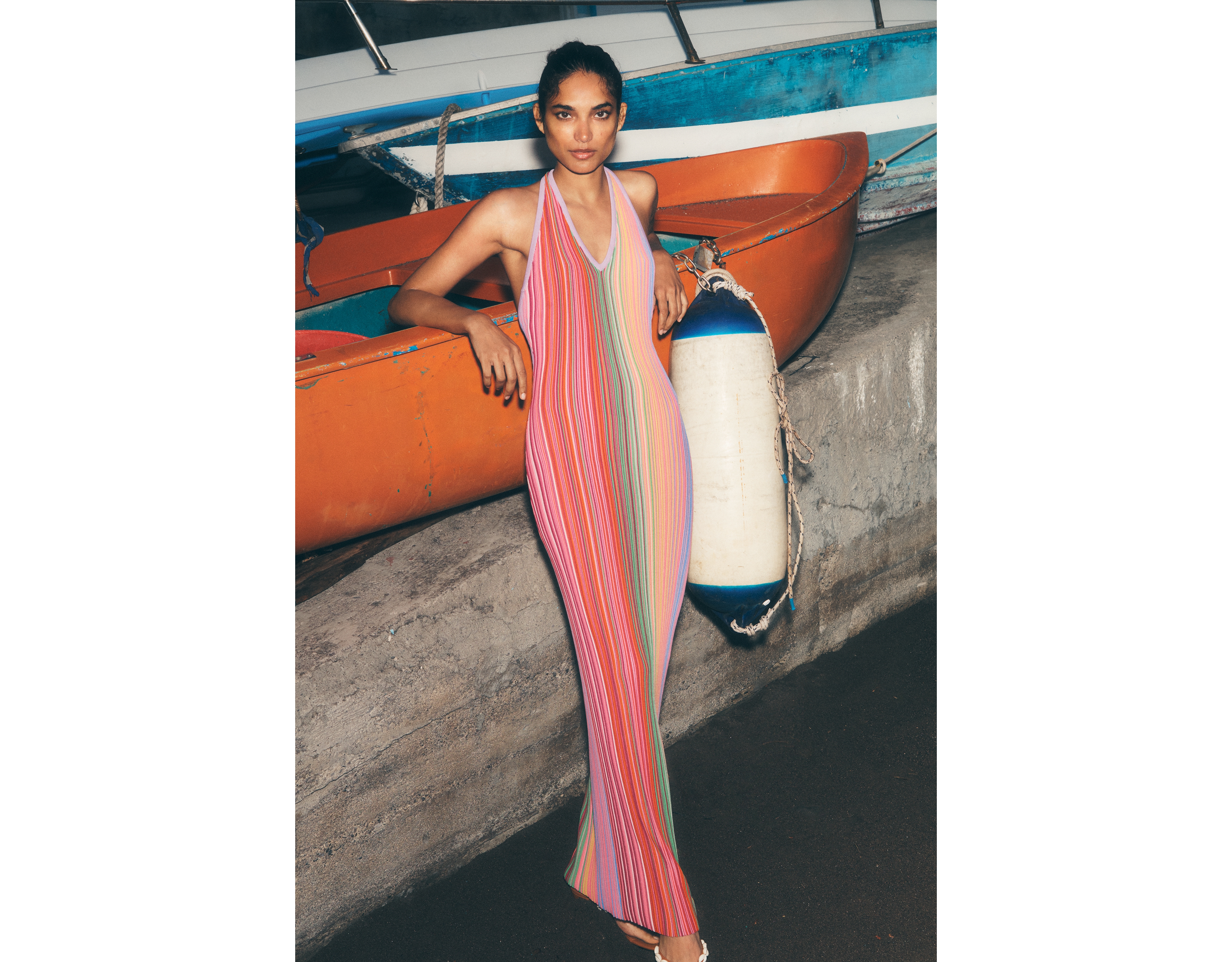Siempre Slim Knit Maxi Dress
