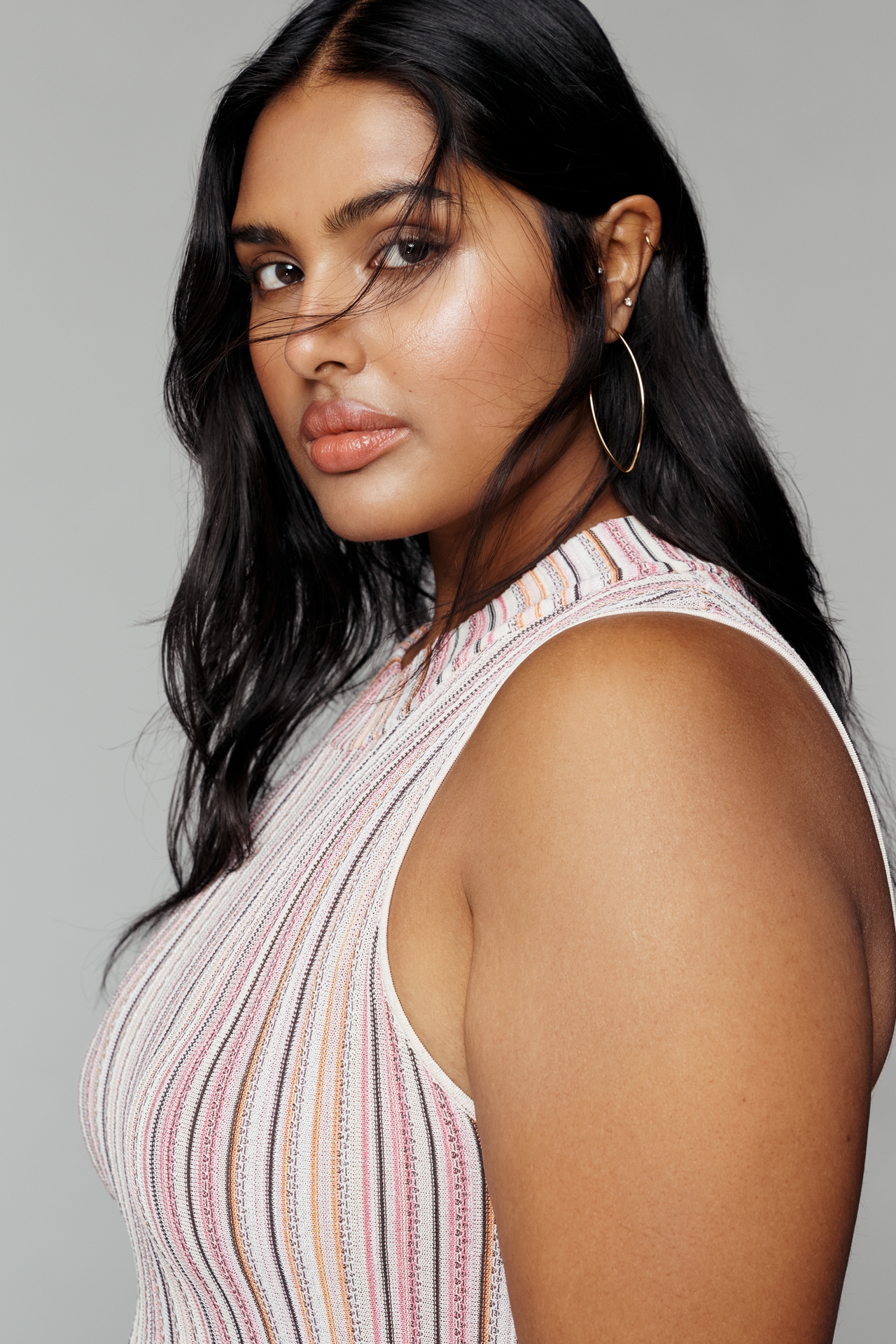 Siempre High-Neck Maxi Dress