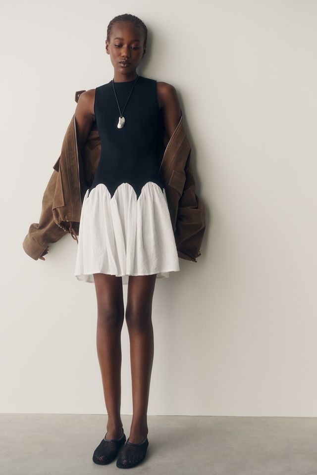 Siempre Sleeveless Twofer Dress #1