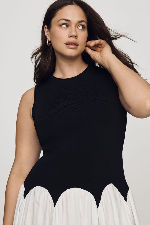Siempre Sleeveless Twofer Dress #7