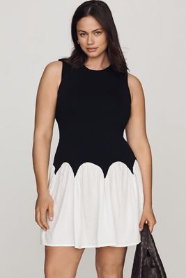 Siempre Sleeveless Twofer Dress