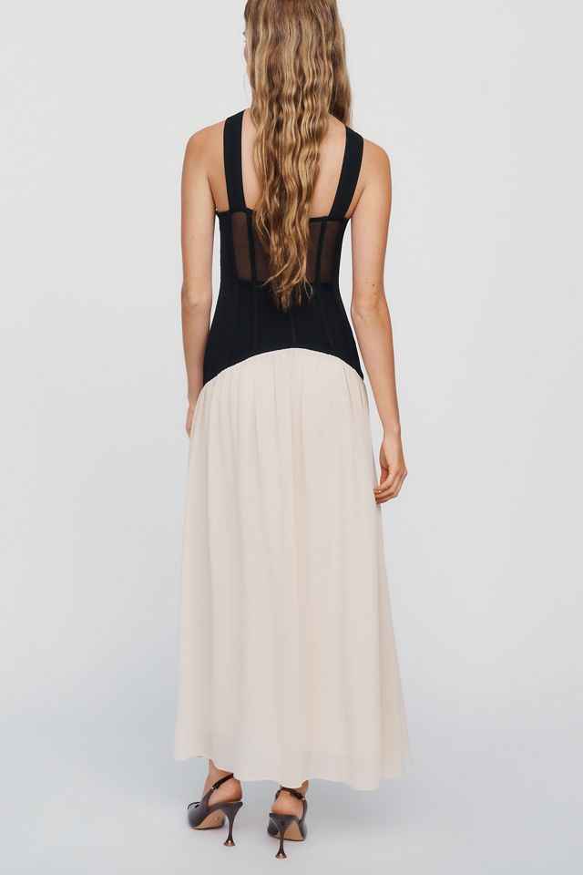 Vestido Maxi Transparente de Punto Siempre #2