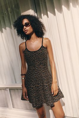 Miniabito Jacquard Senza Maniche Siempre