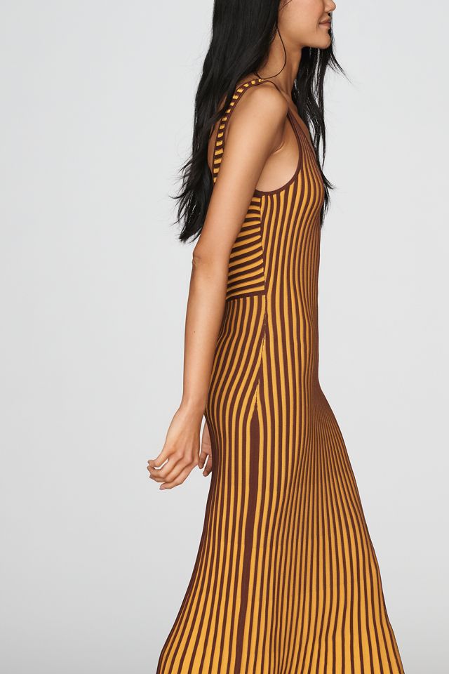 Vestido Midi de Punto Acanalado Siempre #1