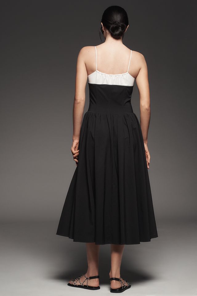 Extro&Vert Susana Sleeveless Corset Pleated Midi Dress #2