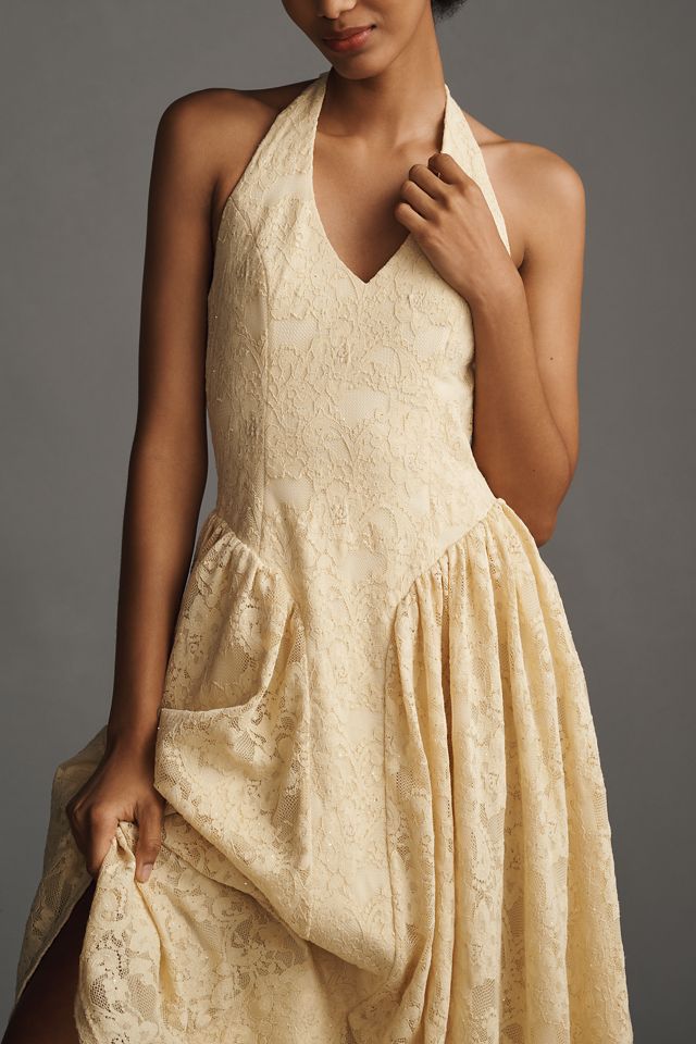 Extro&Vert Mila Halter Midi Dress #2