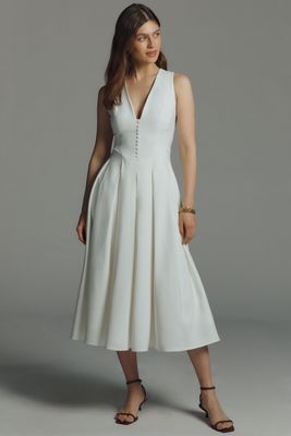 Vestido Midi sin Mangas Emilia Extro&Vert