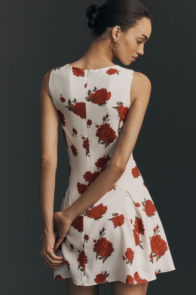 RAISONNEL Floral A-Line Mini Dress #1