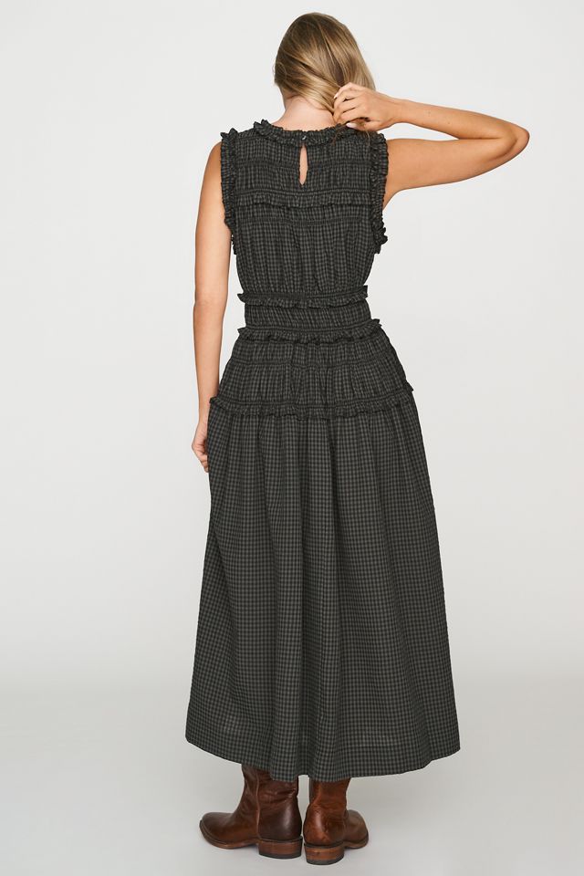 RAISONNEL Sleeveless Smocked Maxi Dress #3