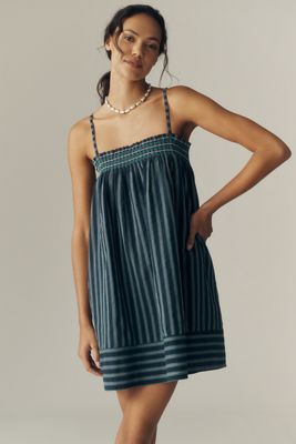 RAISONNEL Square-Neck Mini Dress
