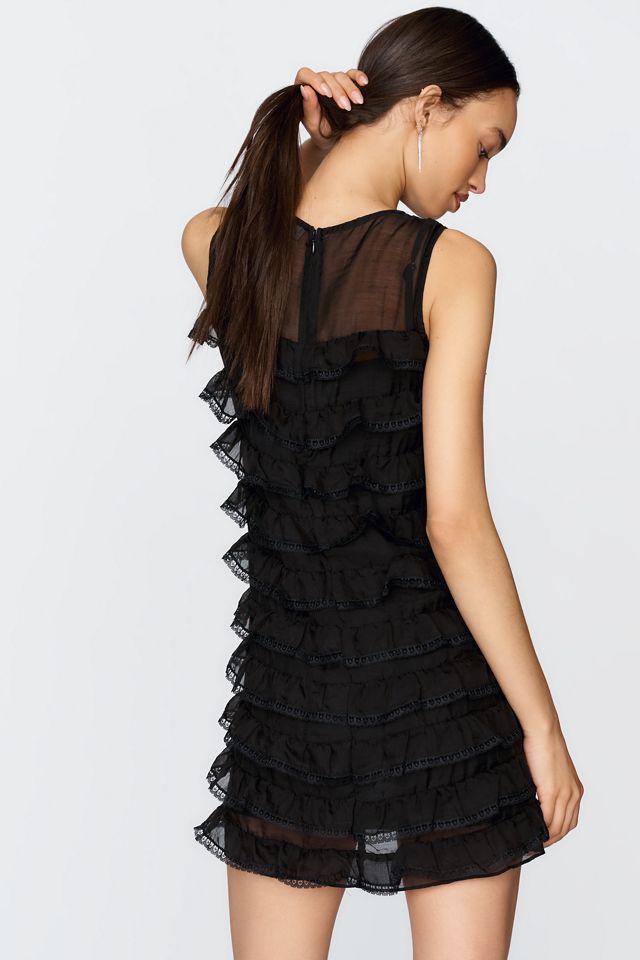 RAISONNEL Frill Mini Dress #2