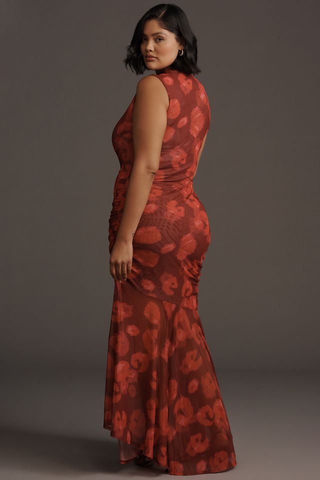 SÆMDI Sleeveless Mock-Neck Maxi Dress #3