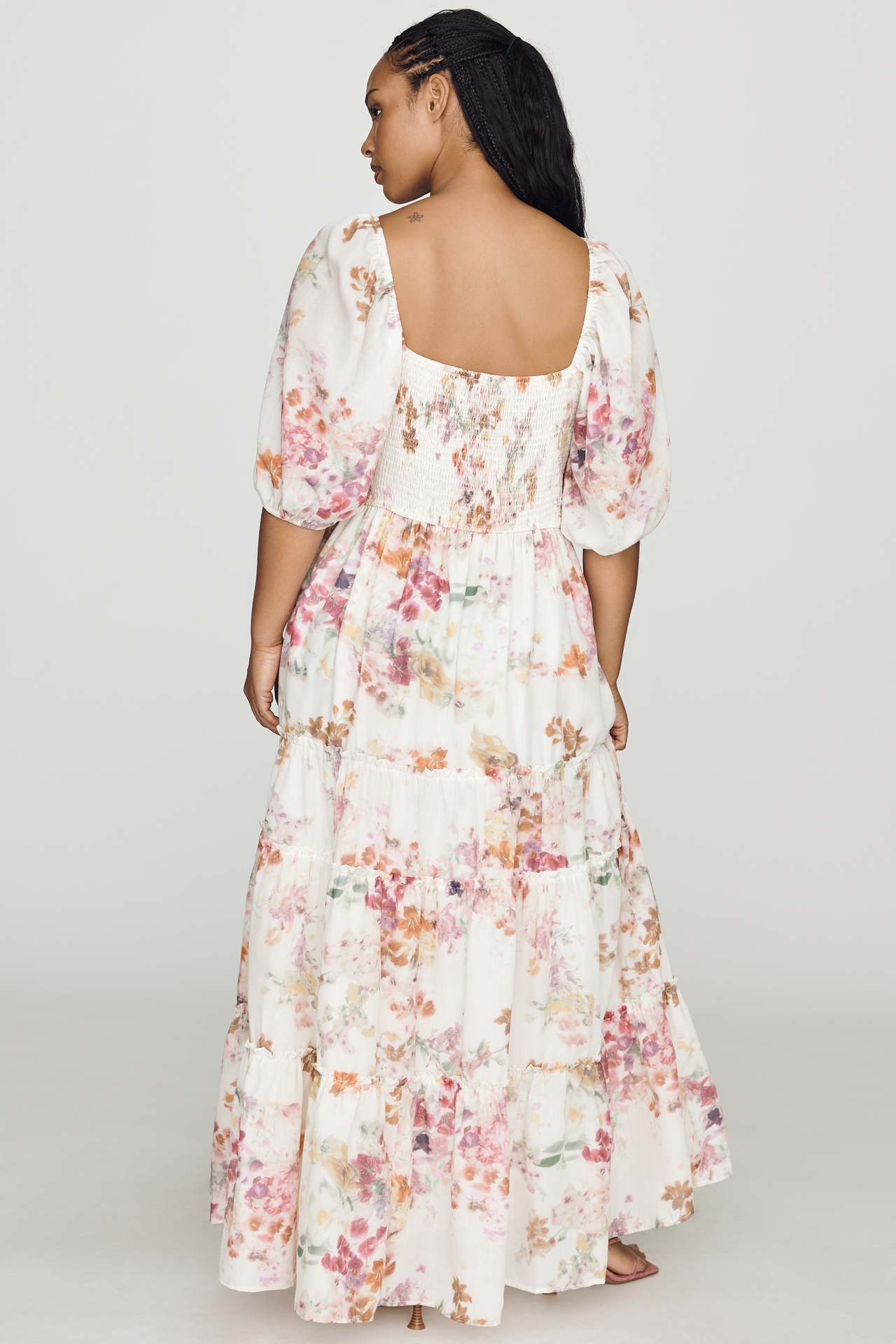 Lulus Madison V-Neck Midi Dress