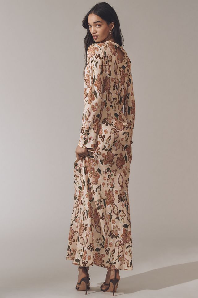Kinney The Label Nadia Long-Sleeve Slip Dress #2