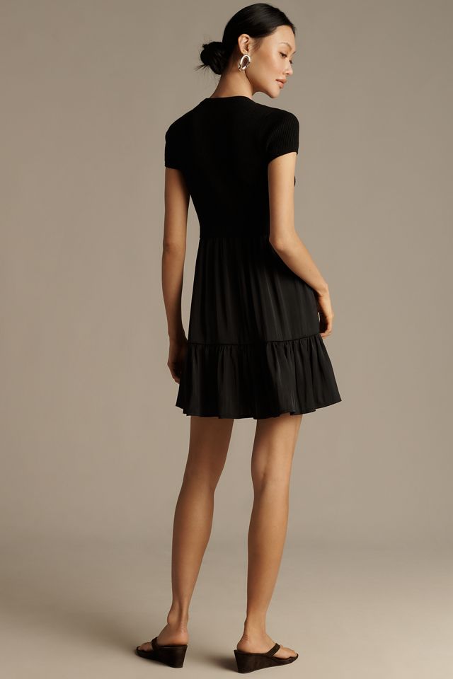 Thea Twofer Sweater & Skirt Mini Dress #1