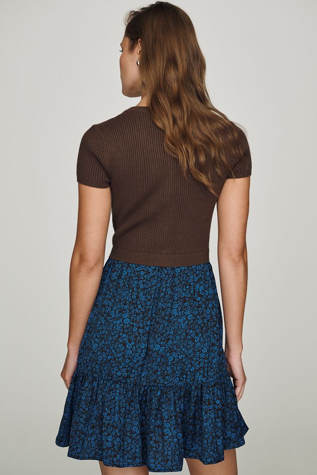Thea Twofer Cardigan Mini Dress #2