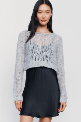 By Anthropologie Slip and Sweater Mini Dress