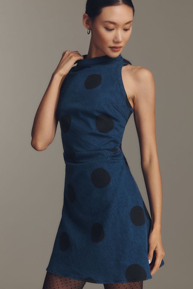 Pilcro Ruched Sleeveless Mini Dress #1