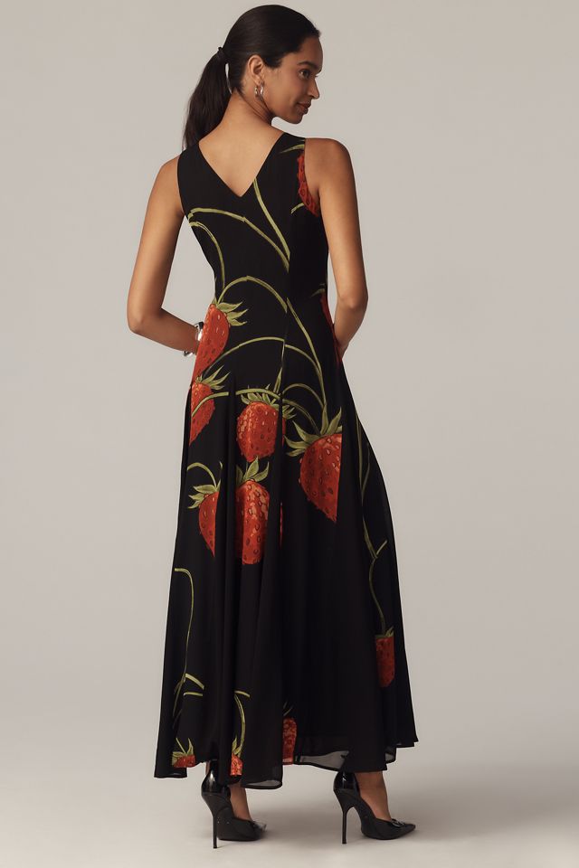 Muma World Hestia Boat-Neck Silk Maxi Dress #2