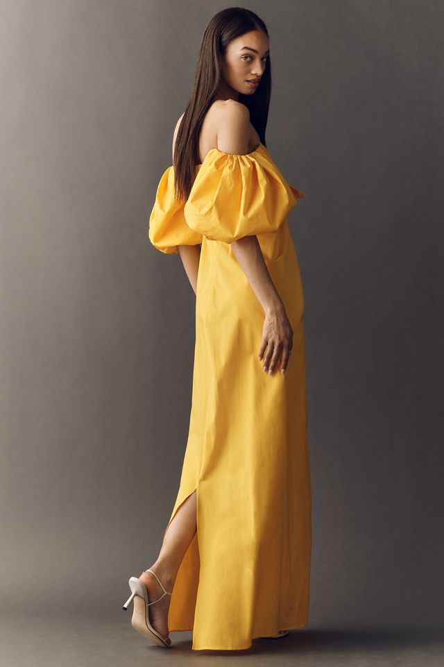 Caroline Constas Reyna Off-the-Shoulder Dress | Anthropologie
