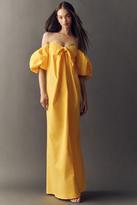 strapless open back dress Sunshine of my Love Maxi Dress main image 1
