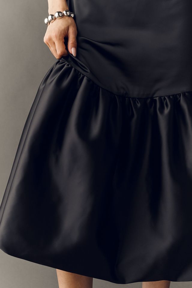 Caroline Constas Sydney Ruffle-Hem Gown | Anthropologie