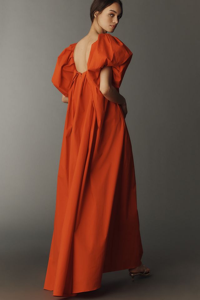 caroline constas palmer dress green PALMER GOWN main image 1
