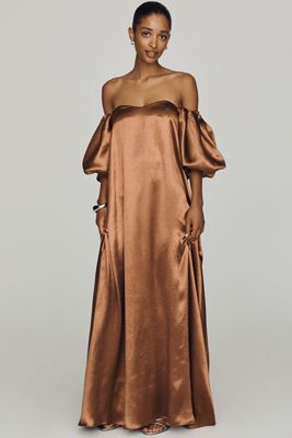 Caroline Constas Palmer Maxi Dress