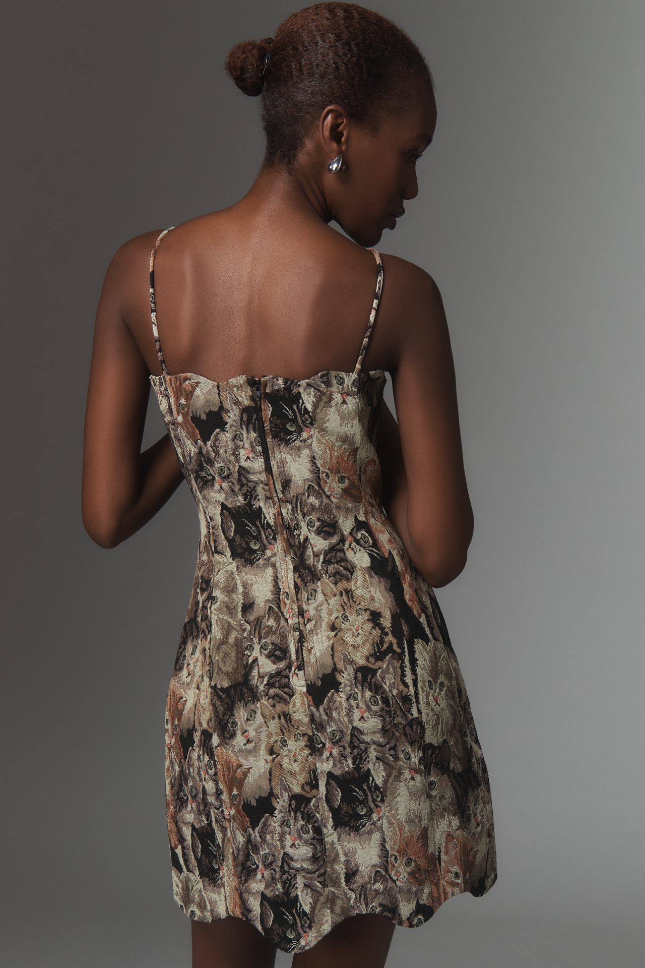 Fashion Brand Company Jacquard Mini Dress