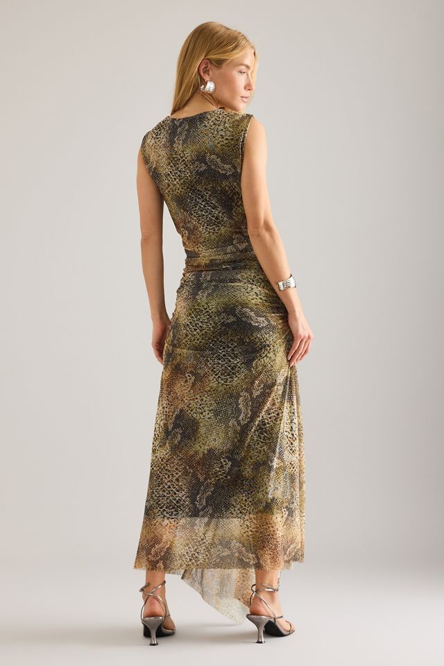 Gestuz Menny Sleeveless Ruched Midi Dress #1