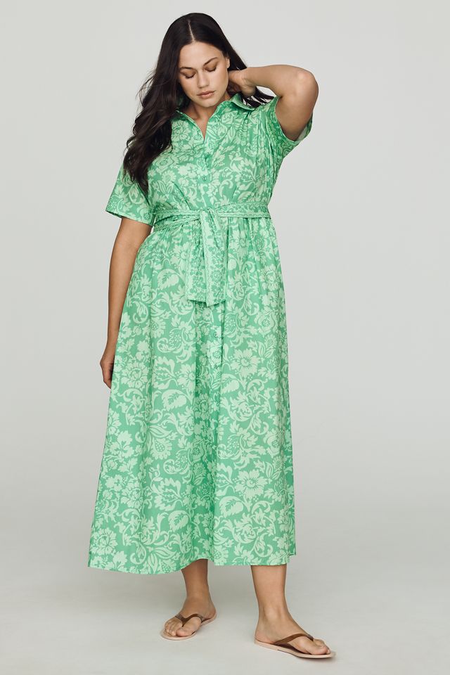 Beau & Ro Elle Cotton Poplin Shirtdress #4