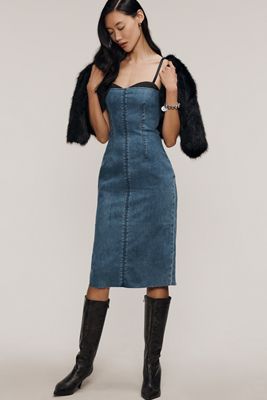 ワンピース theredthread S asymmetry tuck dress THEREDTHREAD / ザレッドスレッド】S asymmetry tuck dress