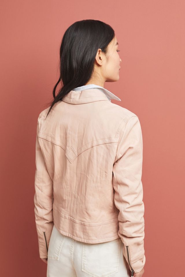 Silk-Lined Leather Jacket #1