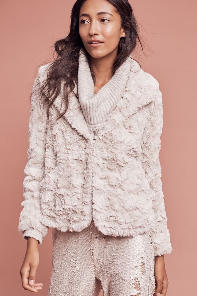 Anthropologie 2024 fuzzy jacket