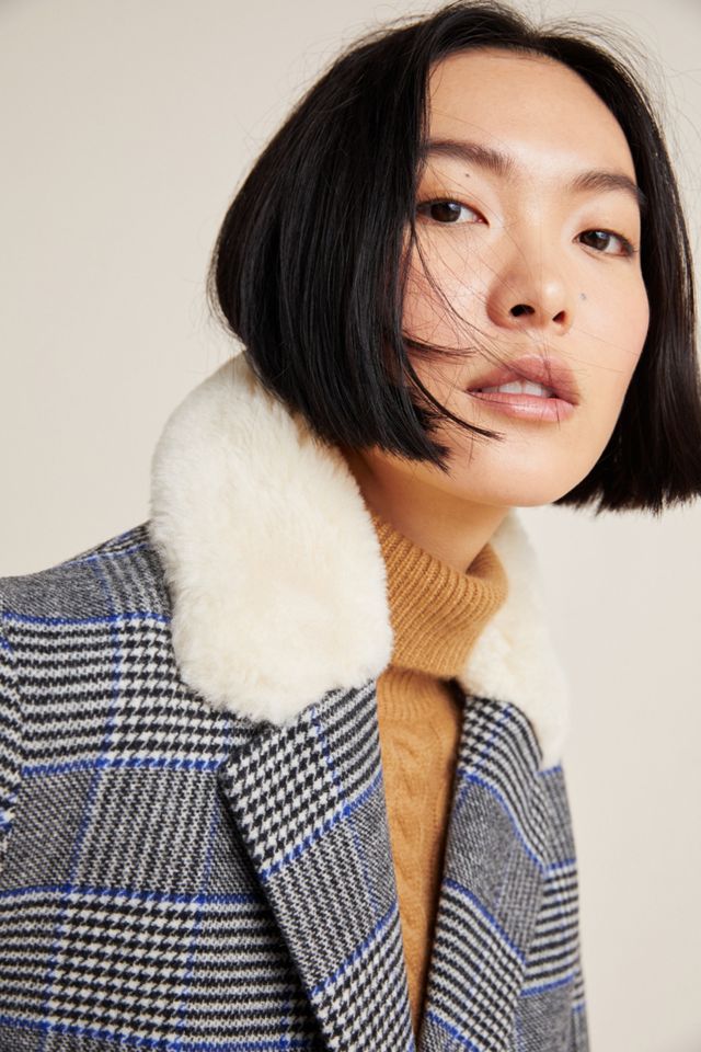 Levi's Amaya Plaid Coat #1