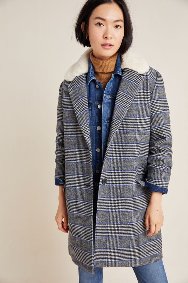 Levi's Amaya Plaid Coat #3