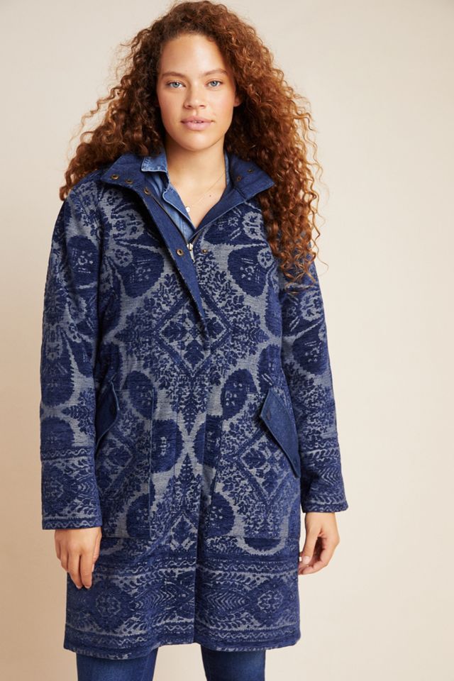 ジャケット・アウター PeeTee. TAPESTRY PARKA PUSHIM Chenille Tapestry Parka Jacket | Anthropologie