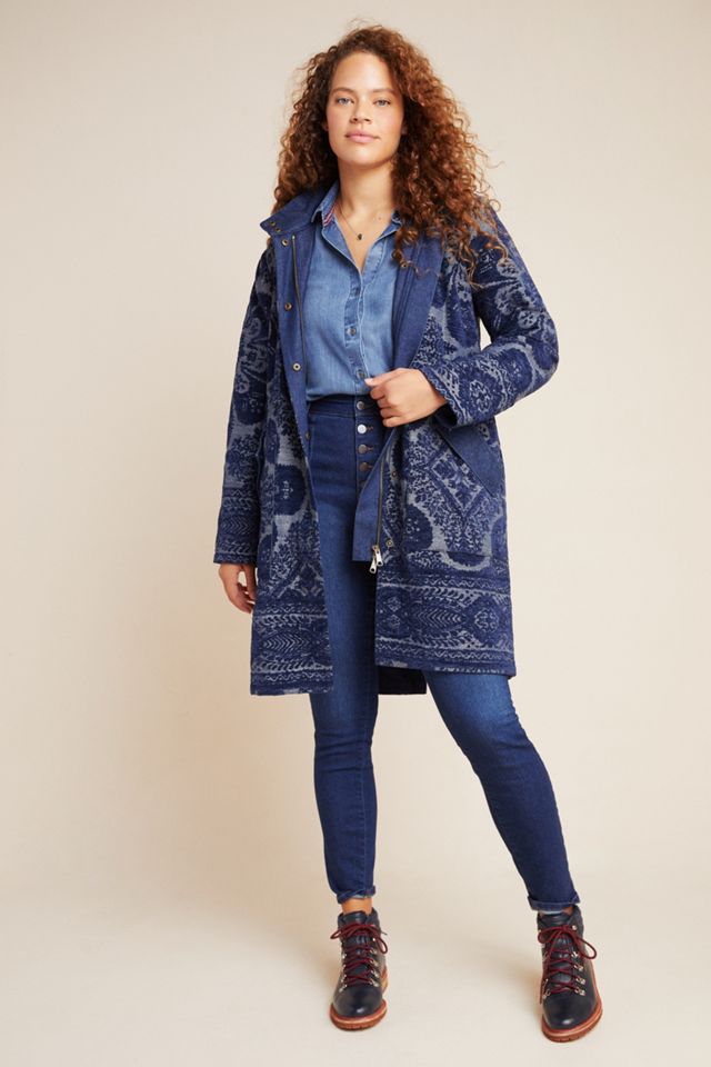 ジャケット・アウター PeeTee. TAPESTRY PARKA PUSHIM Chenille Tapestry Parka Jacket | Anthropologie